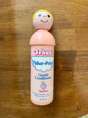 vintage Fisher-Price Conditioner bottle character head cap rare movie prop